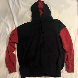 Black and red brandy hoodie